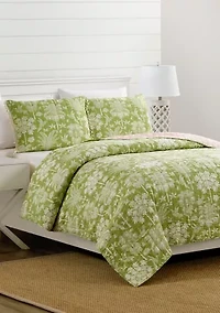 Queenie Palm Royale Quilt Set