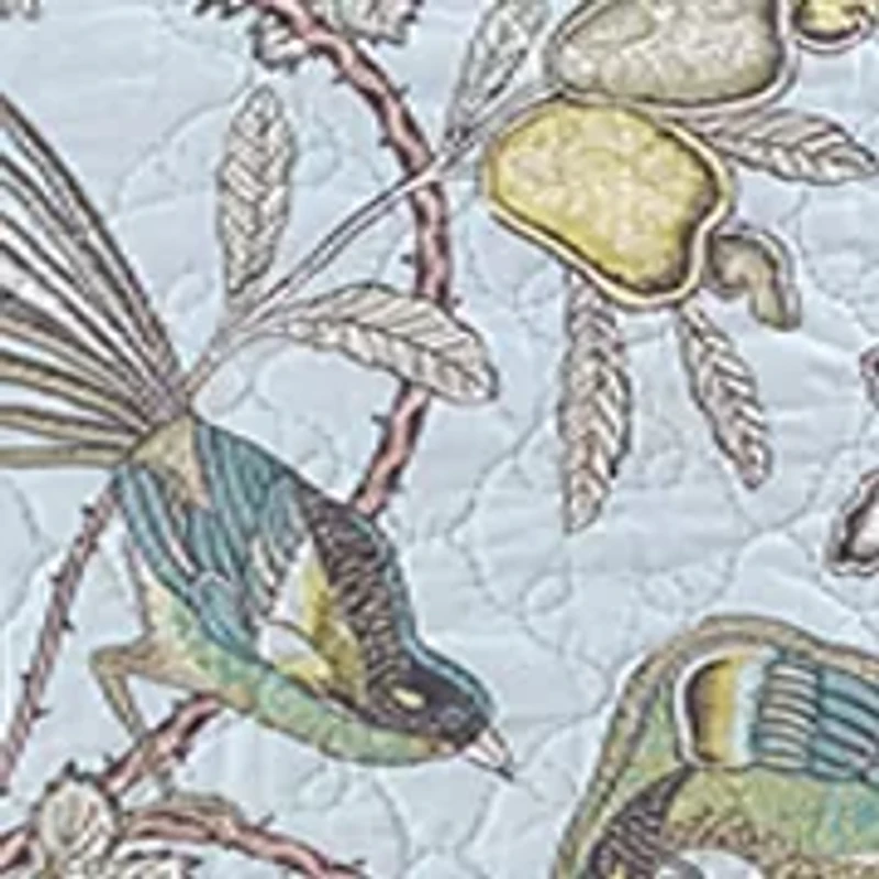 Sugar Mill Peacock Quilt Set