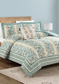 Mystic Moss Floral 3-Piece Comforter Set