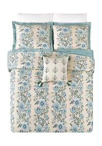 Mystic Moss Floral 3-Piece Comforter Set