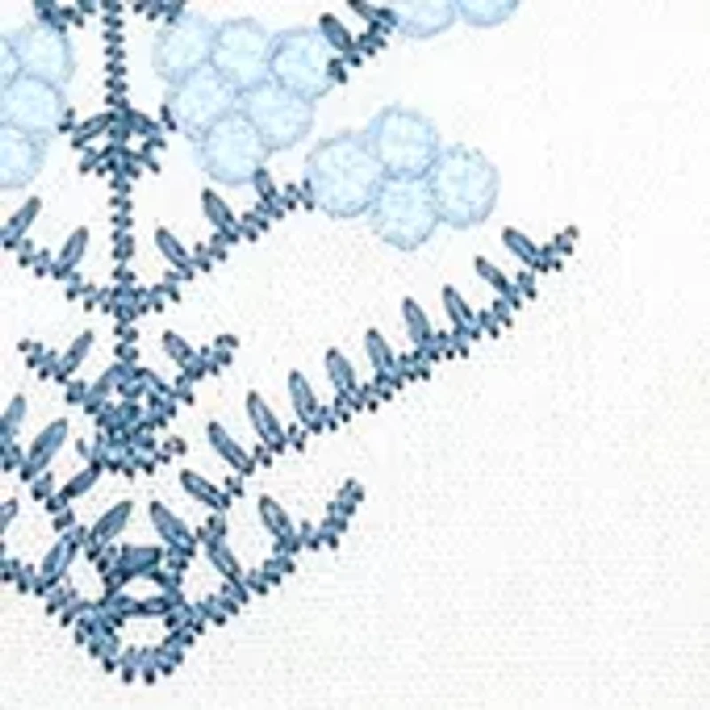 Peeples Song Embroidered Accent Pillow