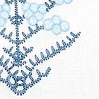 Peeples Song Embroidered Accent Pillow