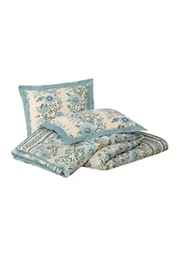 Mystic Moss Floral 3-Piece Comforter Set