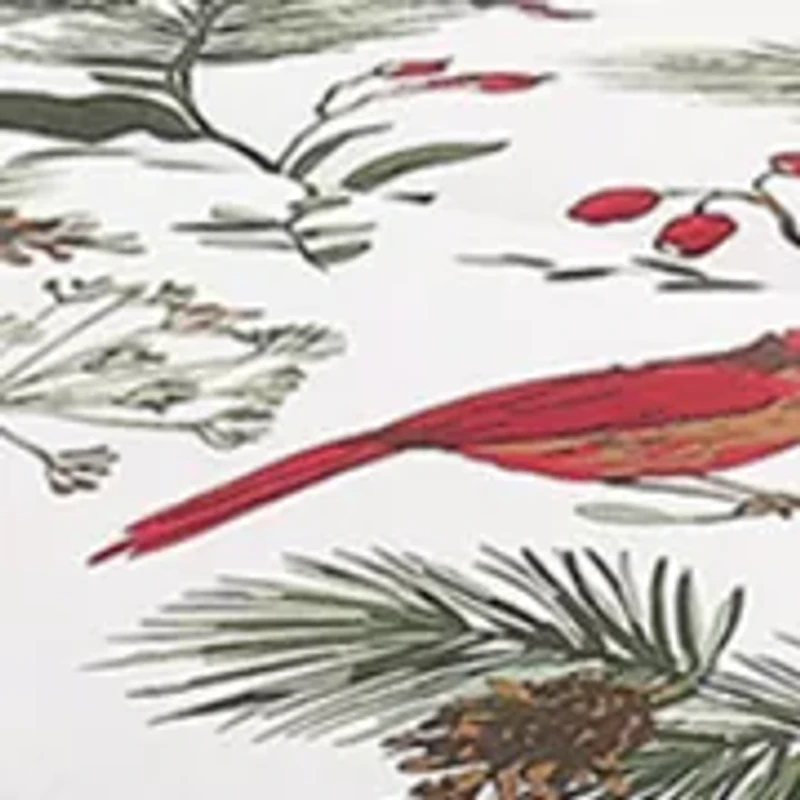 Holiday Cardinal 5-Piece Comforter Set