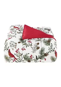 Holiday Cardinal 5-Piece Comforter Set