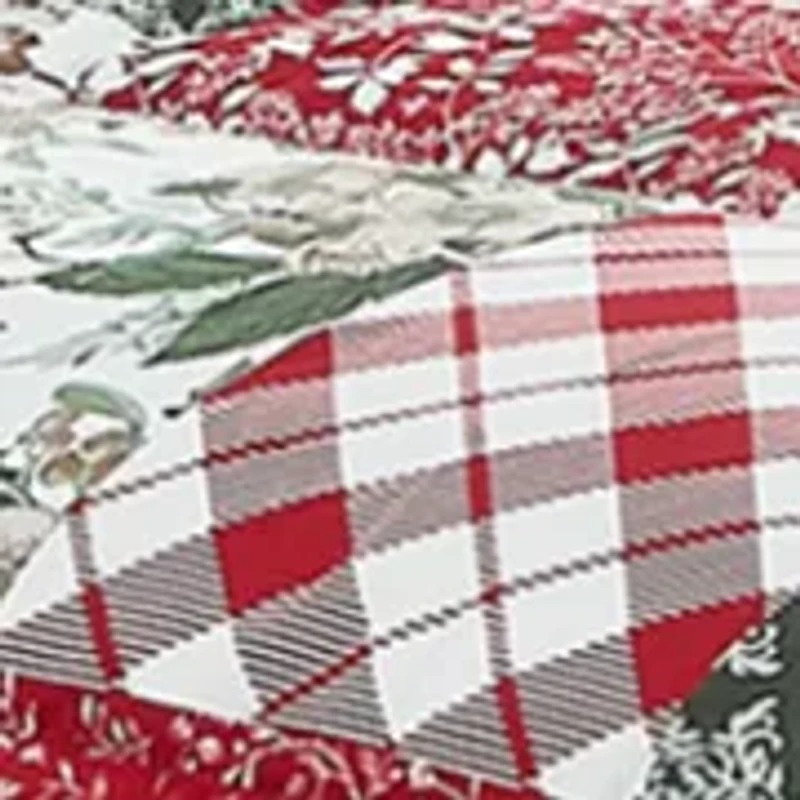 Holiday Patchwork 5-Piece Comforter Set