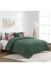 Holiday Patchwork 5-Piece Comforter Set
