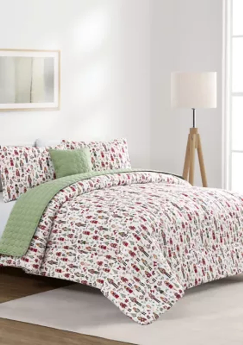 Nutcracker 5-Piece Comforter Set