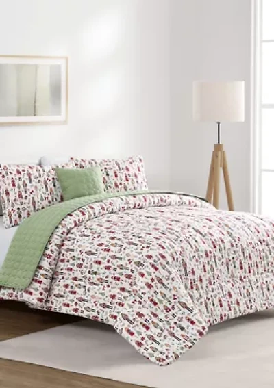 Nutcracker 5-Piece Comforter Set