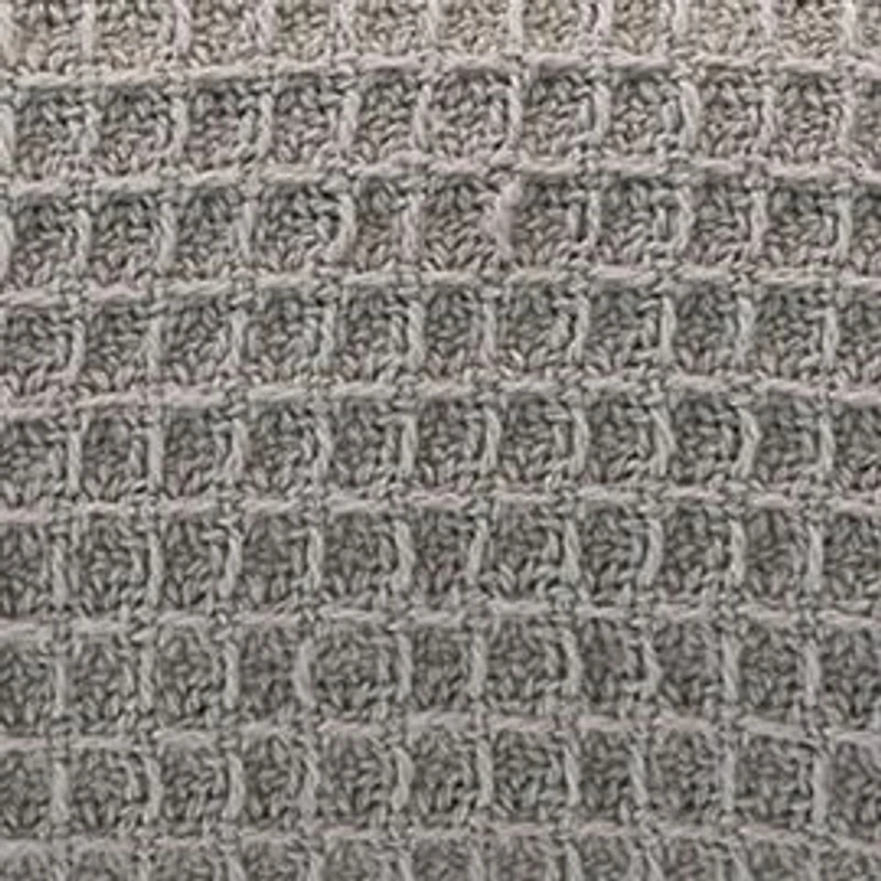 Essentials Waffle Grid Cotton Blanket