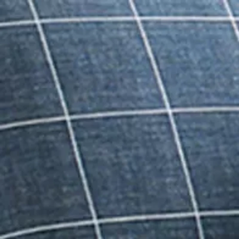 Holden Grid Cotton Duvet Cover Set