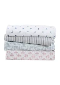 Hibiscus Bloom Cotton Sheet Set