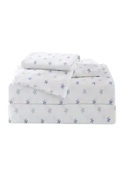 Starfish Treasure Cotton Sheet Set