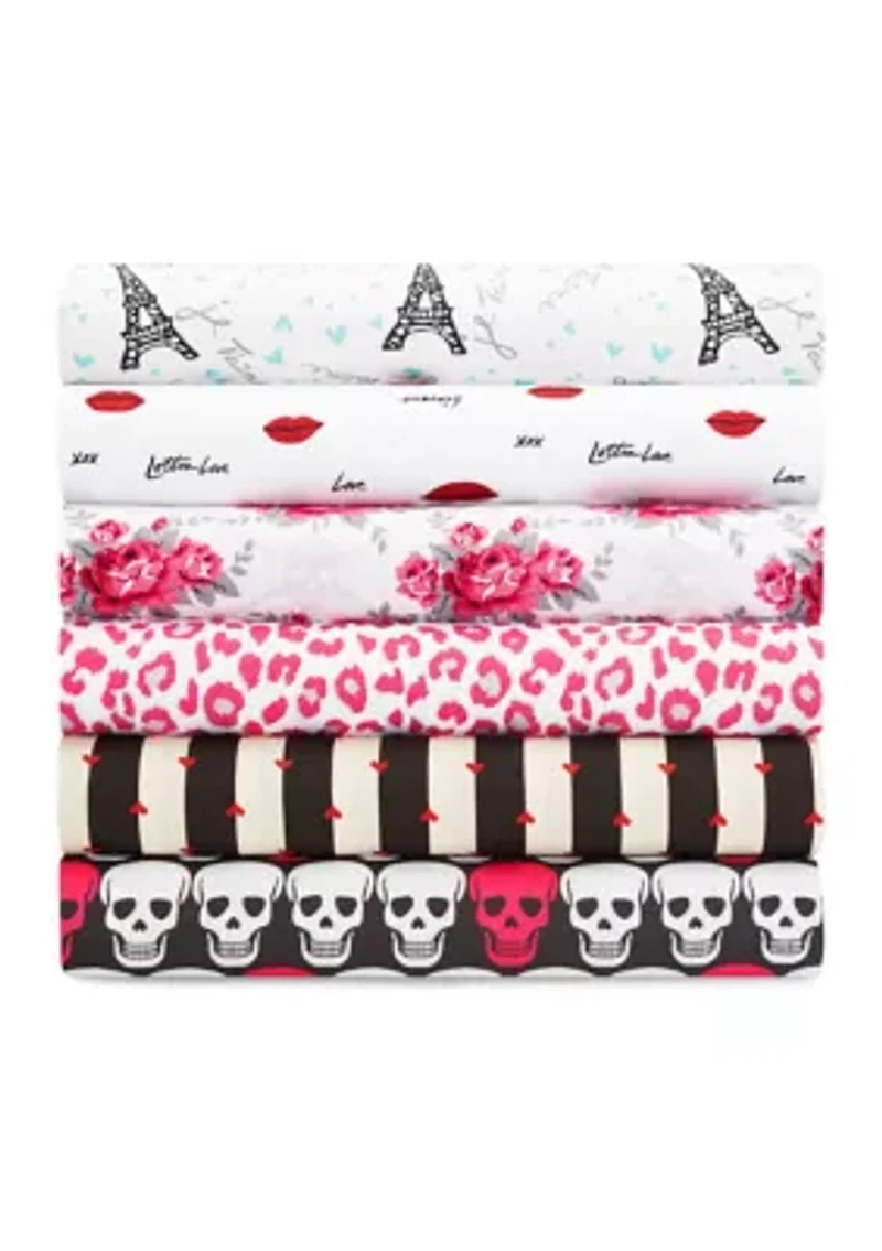 Skulls 3-Piece Graphic Sheet Set
