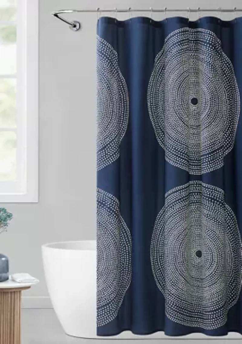 Fokus Cotton Shower Curtain