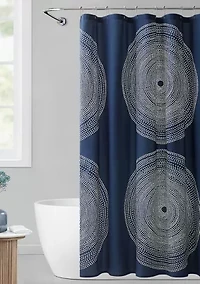 Fokus Cotton Shower Curtain