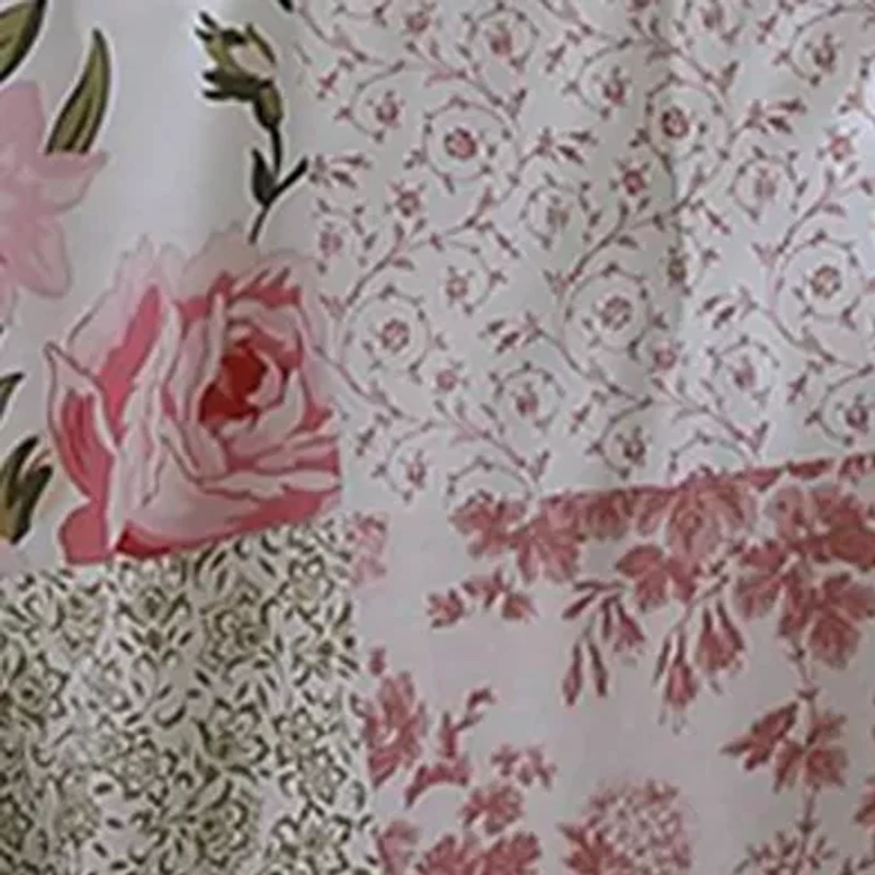 Ailyn 7-Piece Floral Cotton Comforter Bonus Set