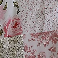 Ailyn 7-Piece Floral Cotton Comforter Bonus Set