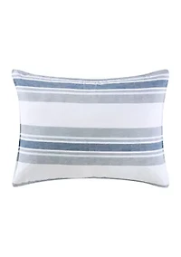 Bay Shore 3-Piece Striped Cotton Comforter Set