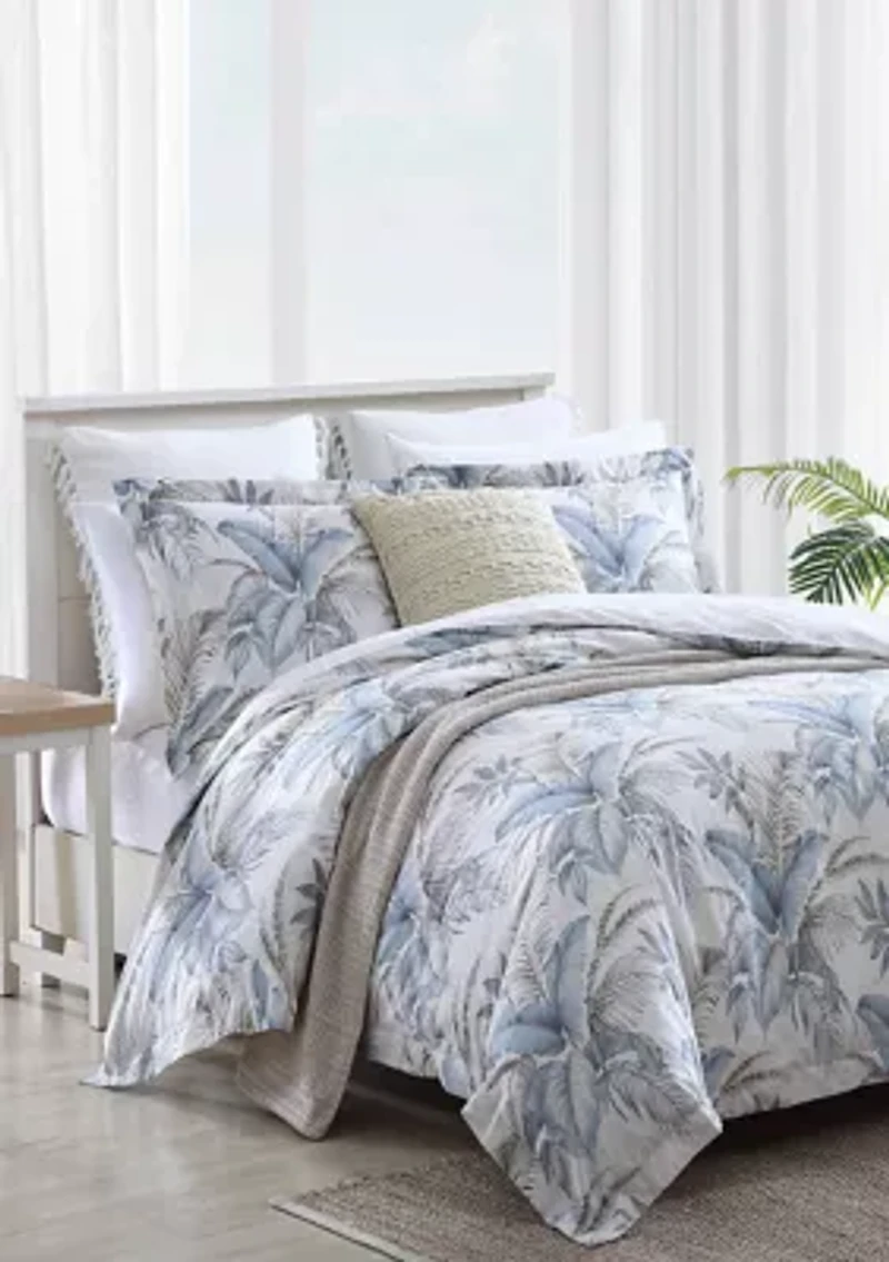 Bakers Bluff 3-Piece Botanical Cotton Comforter Set