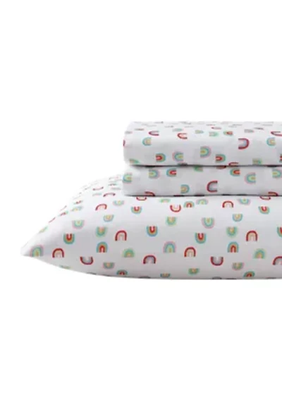 Sunnyvale Rainbow 3-Piece Sheet Set