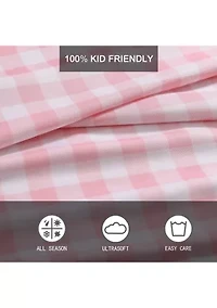 Poppy Plaid 3-Piece Sheet Set