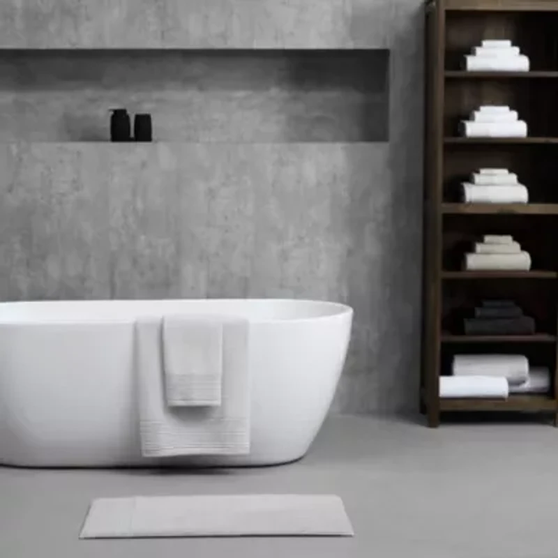 Sculpted Pleat Solid 3-Piece Towel Set