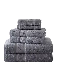Oceane 6-Piece Cotton Towel Set