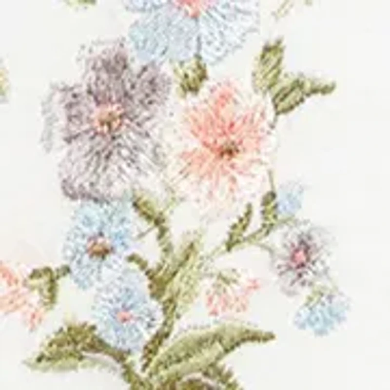 Harper Floral Cotton Throw Pillow