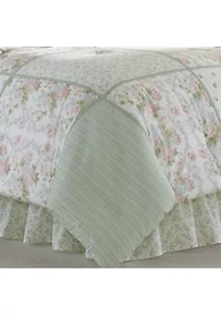 Harper 4-Piece Floral Cotton Comforter Set