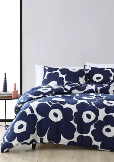 Unikko Cotton Duvet Cover Set