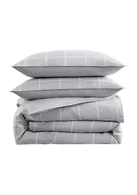 Zander 3-Piece Plush Duvet Cover Set