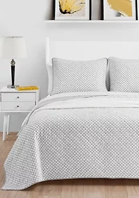 Catch And Release Cotton Quilt-Sham Set