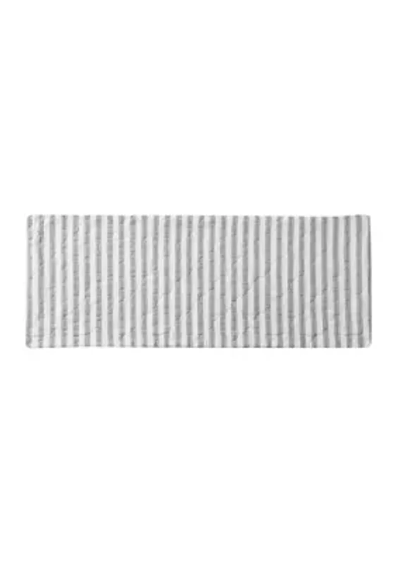 Willow Way Tic Stripe 4-Piece Cotton Daybed Set
