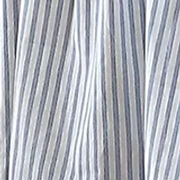 Classics Tic Stripe 1-Piece Cotton Bedskirt