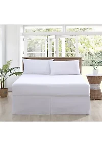 Solid 100% Cotton T210 Sateen Tailored Bedskirt