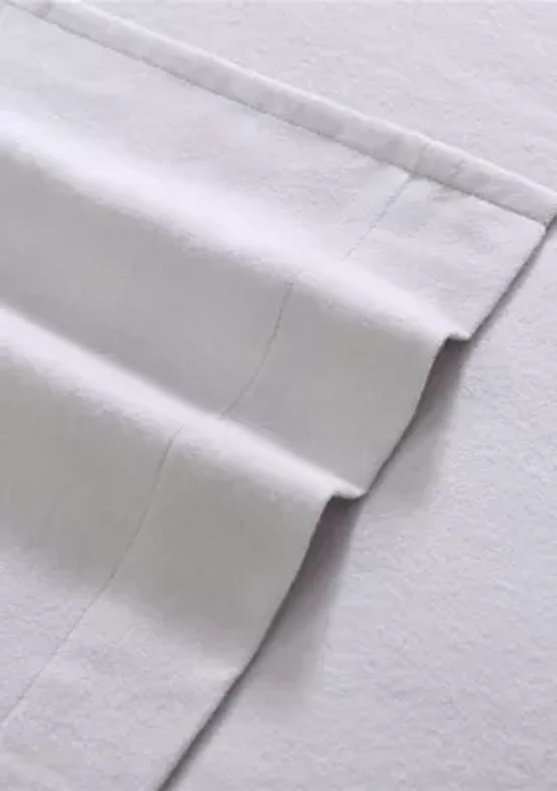 LA Solid 4-Piece Cotton Sheet Set