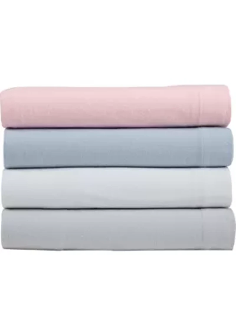 LA Solid 4-Piece Cotton Sheet Set