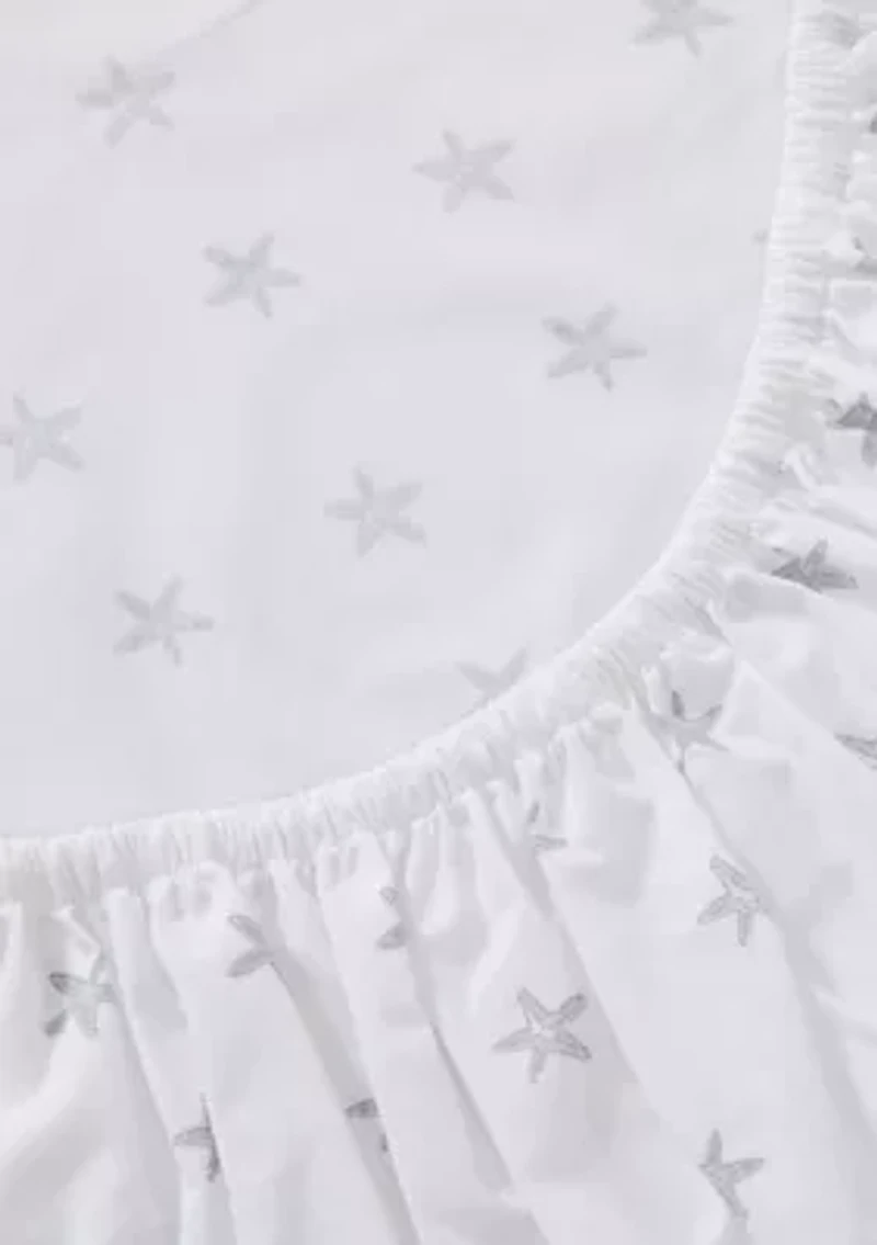 Starfish Treasure 4-Piece Percale Cotton Sheet Set