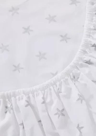 Starfish Treasure 4-Piece Percale Cotton Sheet Set