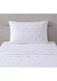 Cloud 3-Piece Percale Cotton Sheet Set