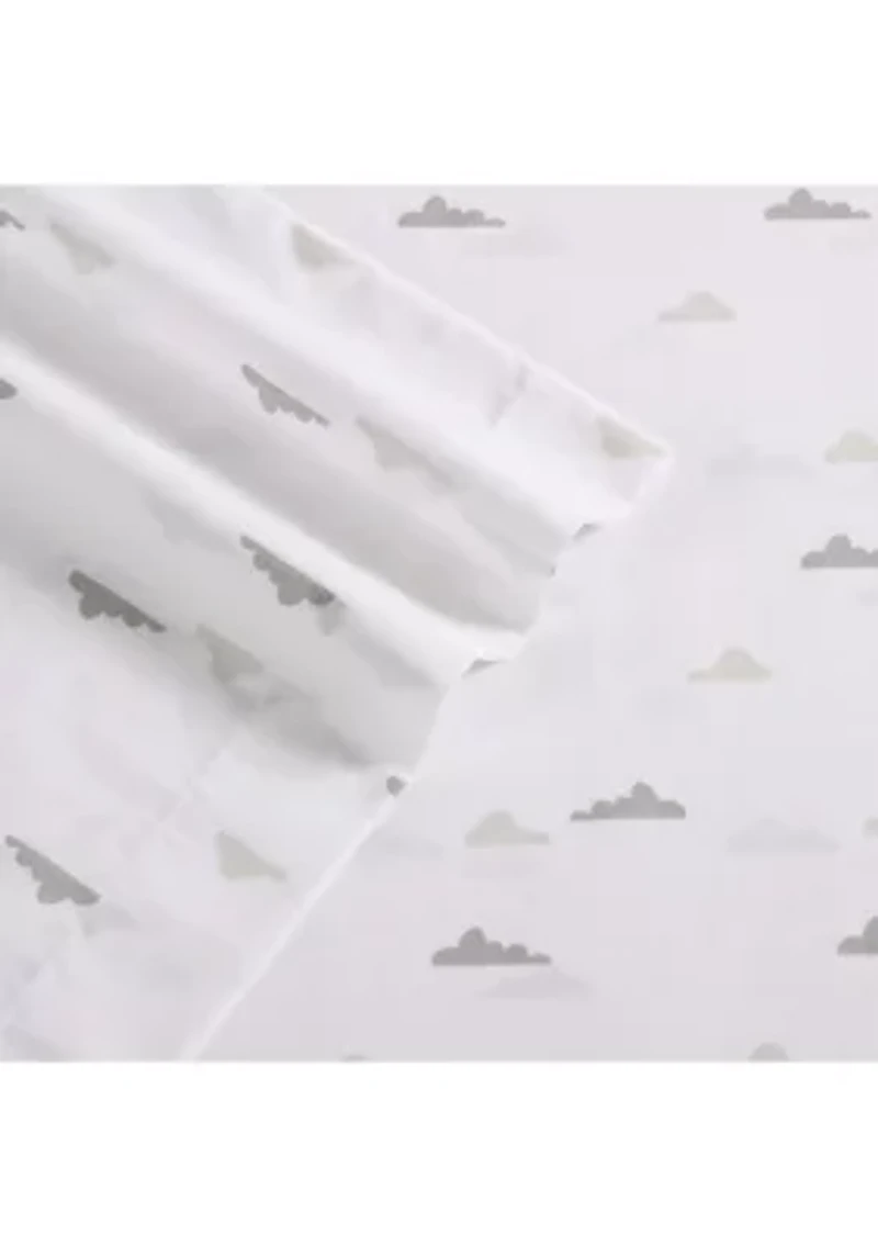 Cloud 3-Piece Percale Cotton Sheet Set