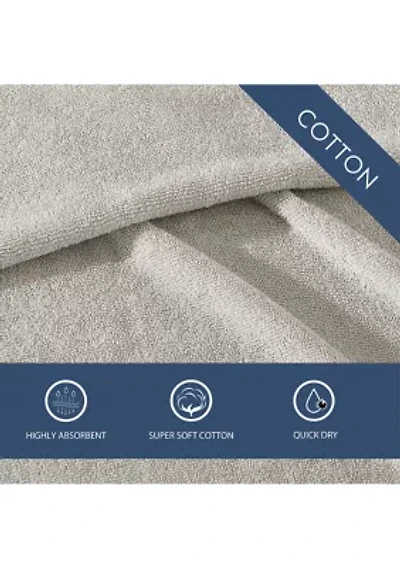 Island Retreat 100% Cotton Terry 2 Piece Hand Towel Set
