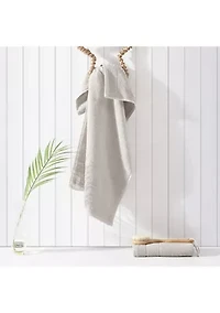 Island Retreat 100% Cotton Terry 2 Piece Hand Towel Set