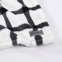 Bunkhouse Plaid Plush Fleece Throw Blanket