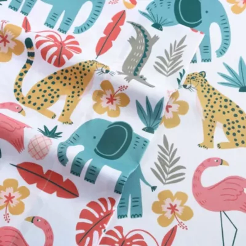 Wild Animals Ultra Soft Microfiber 4 Piece Sheet Set