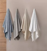 Oasis Solid 100% Cotton Terry 8 Piece Towel Set