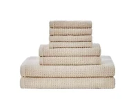 Oasis Solid 100% Cotton Terry 8 Piece Towel Set