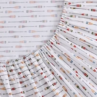 Canoe Lake Paddle 100% Cotton Percale- 4 Piece- Sheet Set