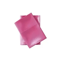 Solid Satin Satin- 2 Piece- Pillowcase